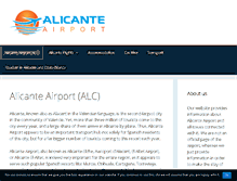Tablet Screenshot of airport-alicante.com